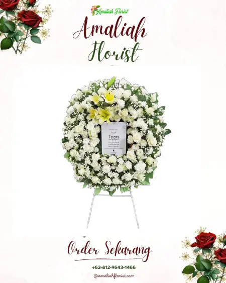 Krans Bunga Duka Sananrejo